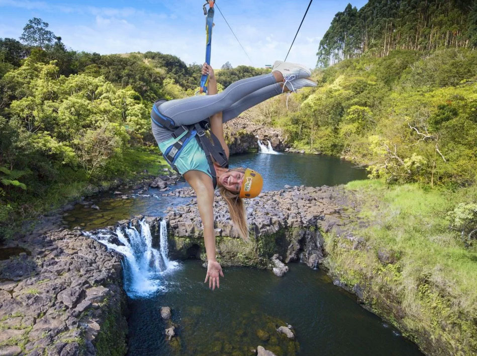 Umauma Falls Zipline Tour